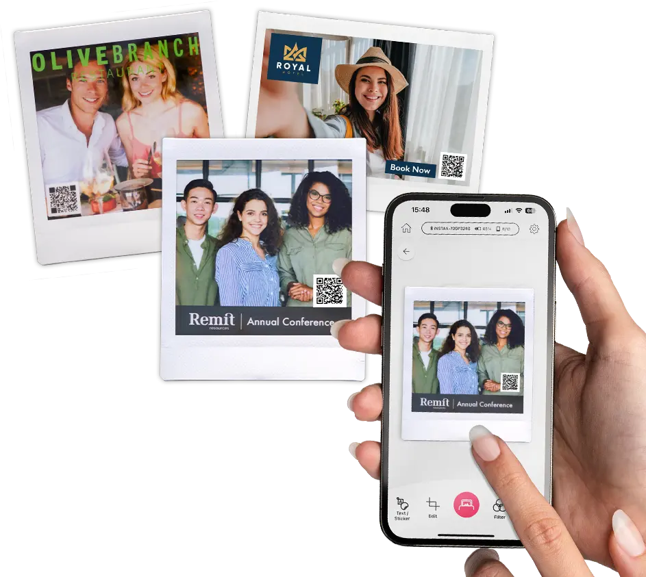 Zdjęcia instax z Twoją marką